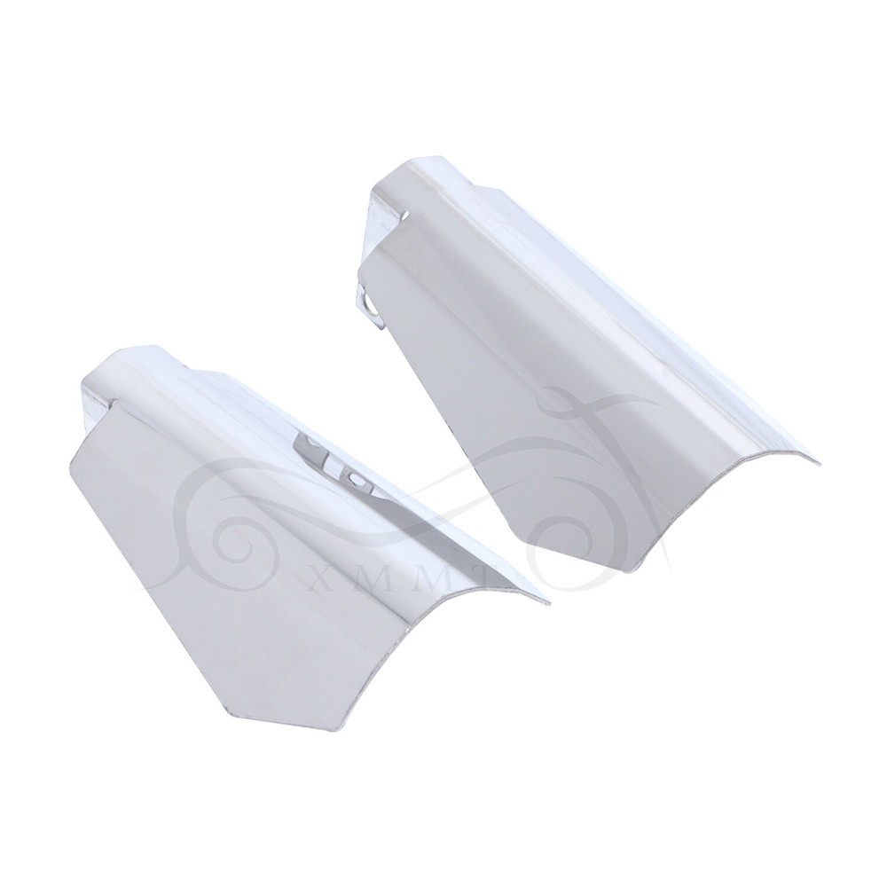 Chrome Handle Bar Hand Guards Wind Protector Fit For Harley Touring Road King