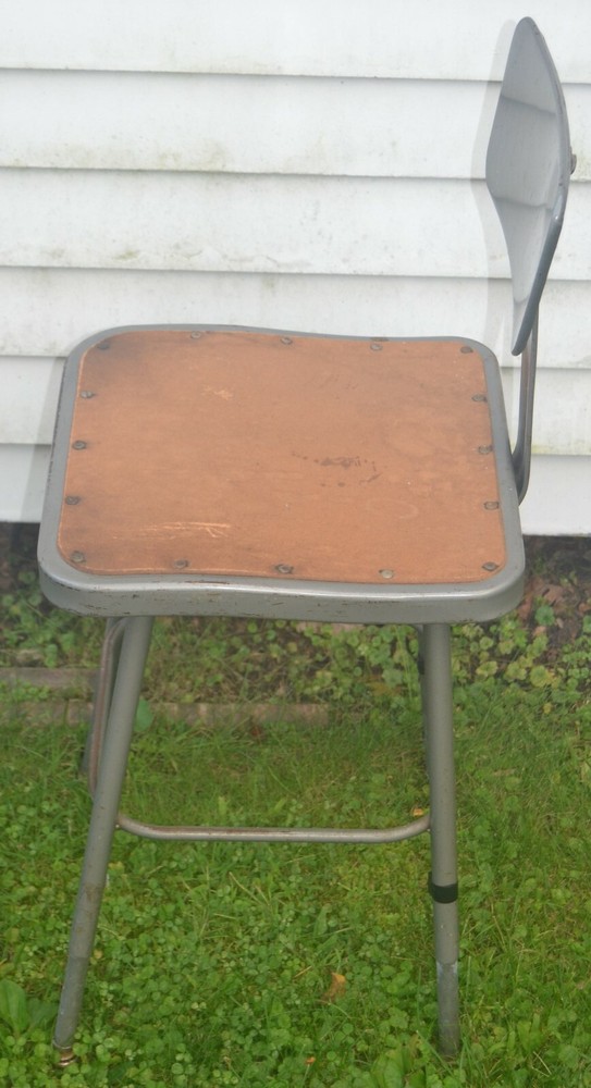 Vintage Industrial Arts/Shop Stool