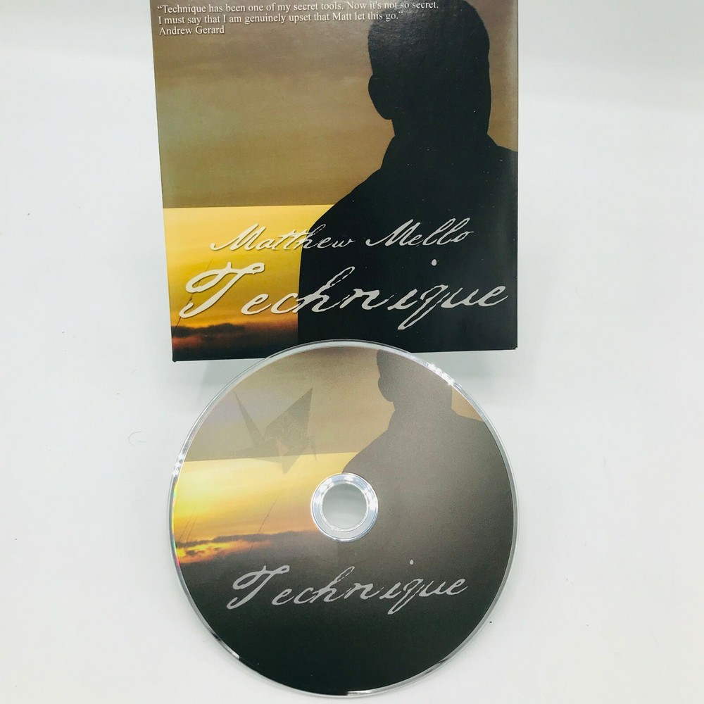 Technique by Matthew Mello DVD Realistic Mind Reading Magic Illusion Magician