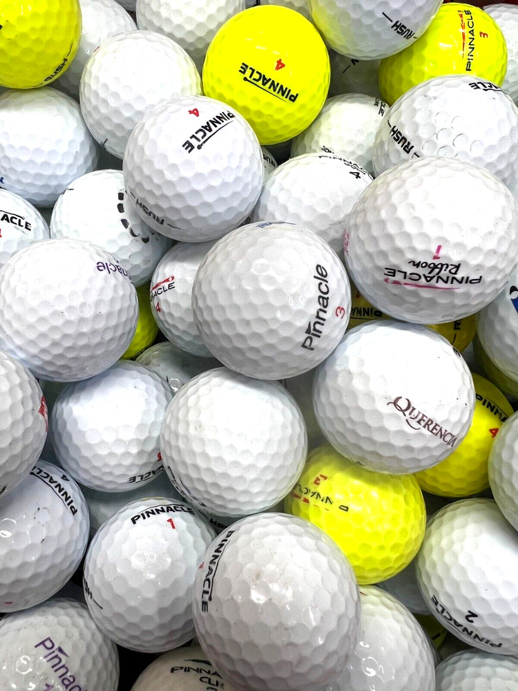 6 Dozen Premium AAA Assorted Pinnacle Used Golf Balls...includes Color