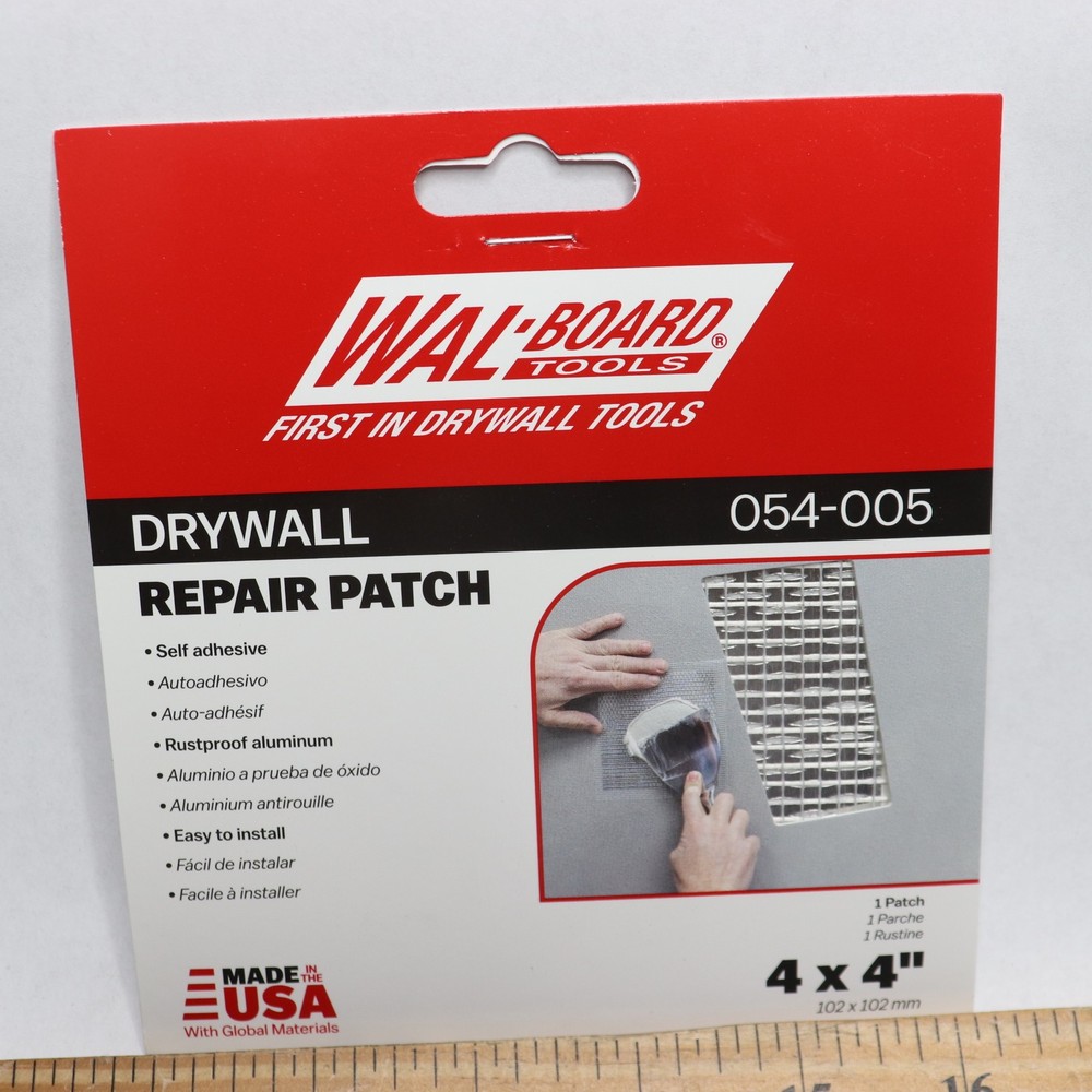 Wal-Board Tools Drywall Patches Rustproof Aluminum 054-005