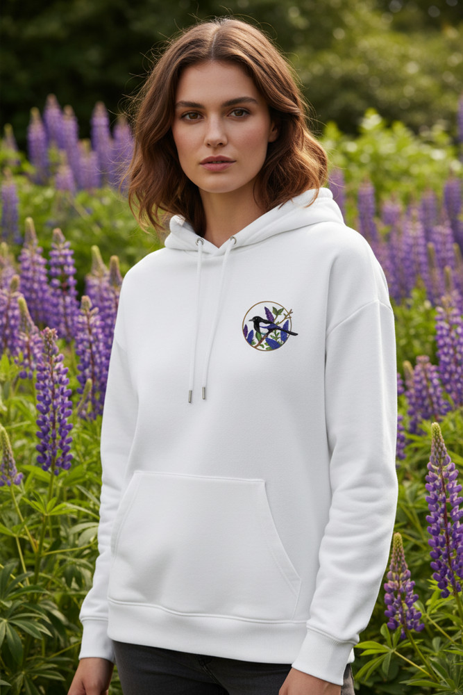 Magpie & Lupine Embroidered Patch