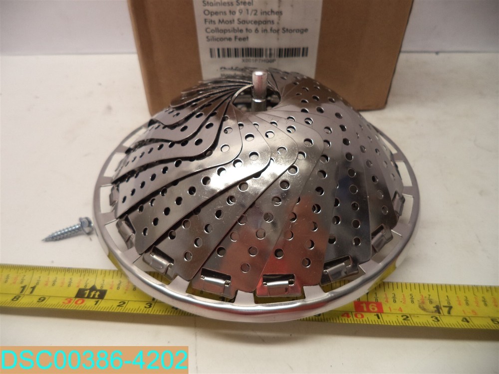 CHEF CRAFT S-S Folding Steaming Basket
