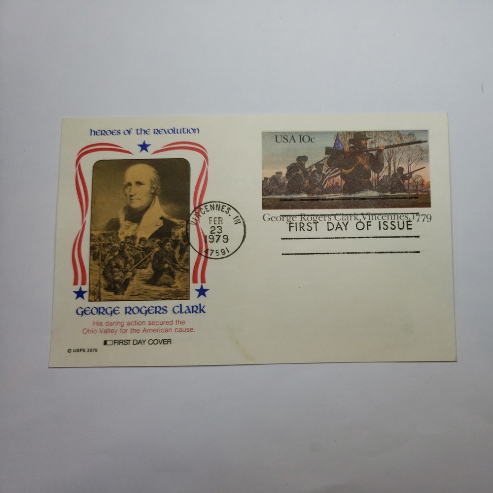 First Day Covers 1979 George Rogers Clark