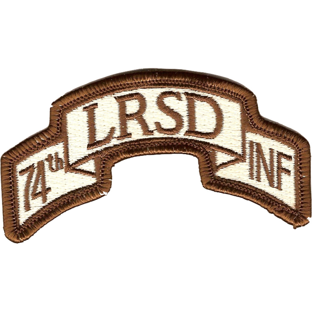 74th LRSD Infantry Desert Patch