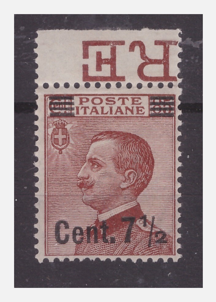 Kingdom 1923 - Overprinted Cent. 7 1/2 II Type - New ** BC