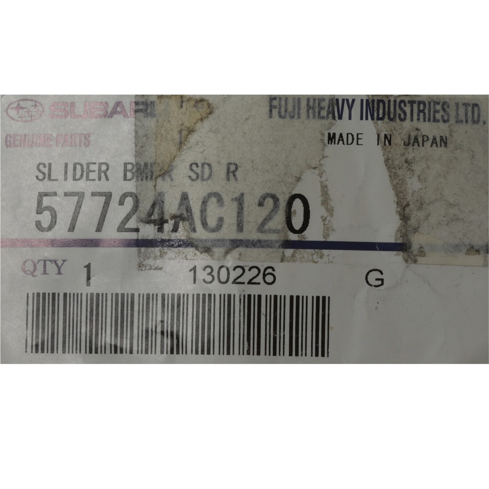 Genuine Subaru Slider 57724AC120