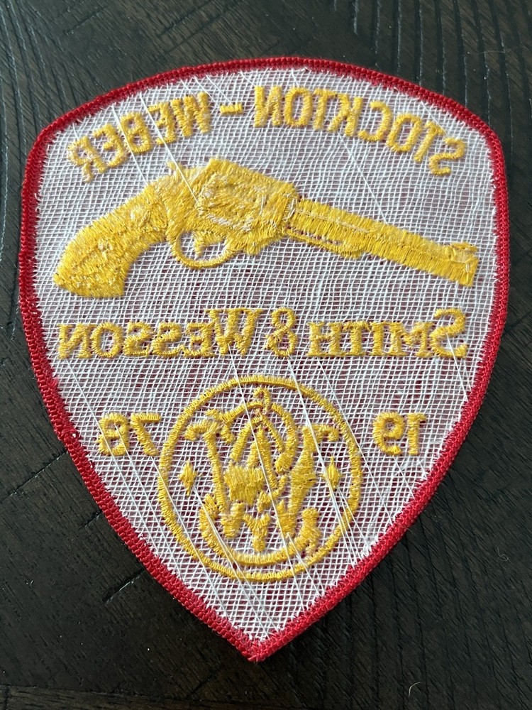 1978 SMITH & WESSON STOCKTON - WEBER PATCH