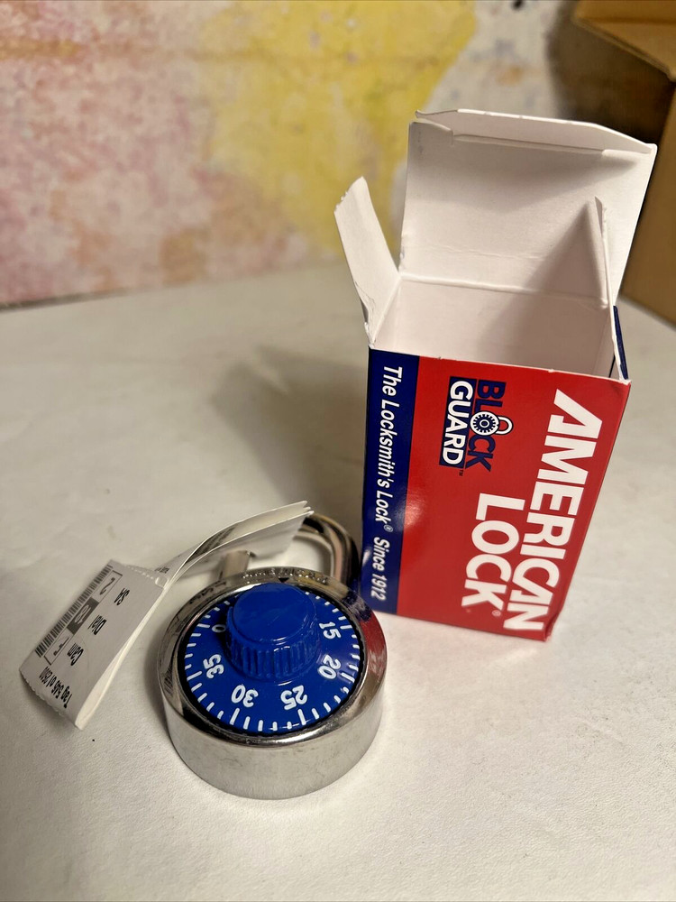 AMERICAN LOCK A400K Combination Lock Steel 100pc