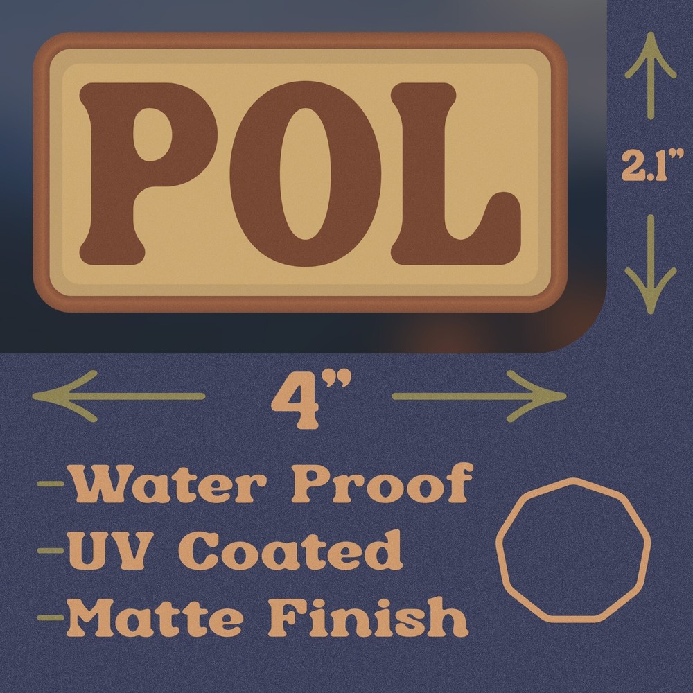 US Air Force POL Sticker