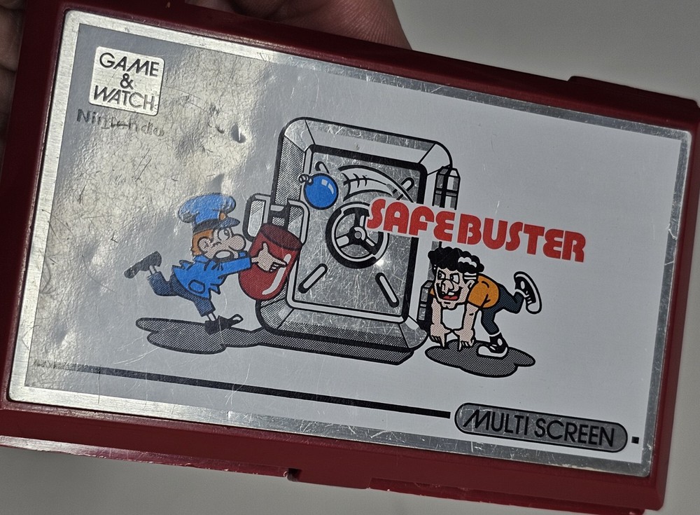 Nintendo Game & Watch Safe Buster Multi Screen