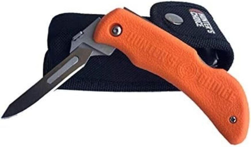 Hunter's Choice Replaceable Blade Folding Knife - 10 Wiebe Wicked Sharp Blades
