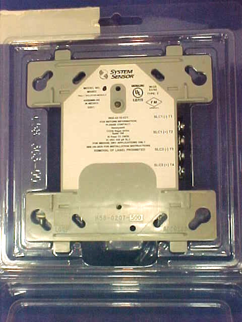 SYSTEM SENSOR FAULT ISOLATOR MODULE ivory M500X SF