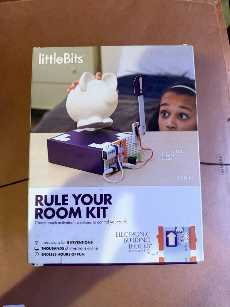 littleBits Rule Your Room Kit Electronic Building Blocks Invention Kit