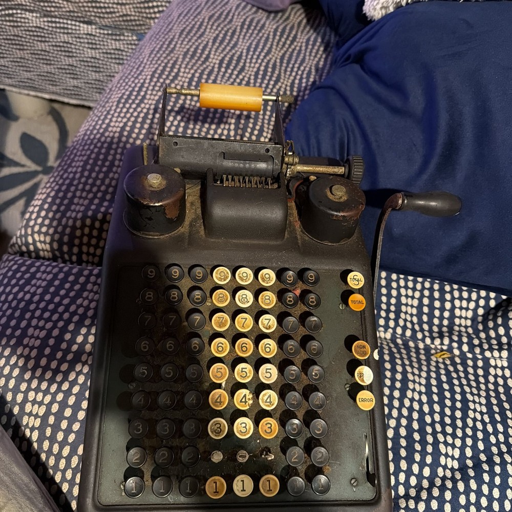 Burroughs 1920’s adding machine