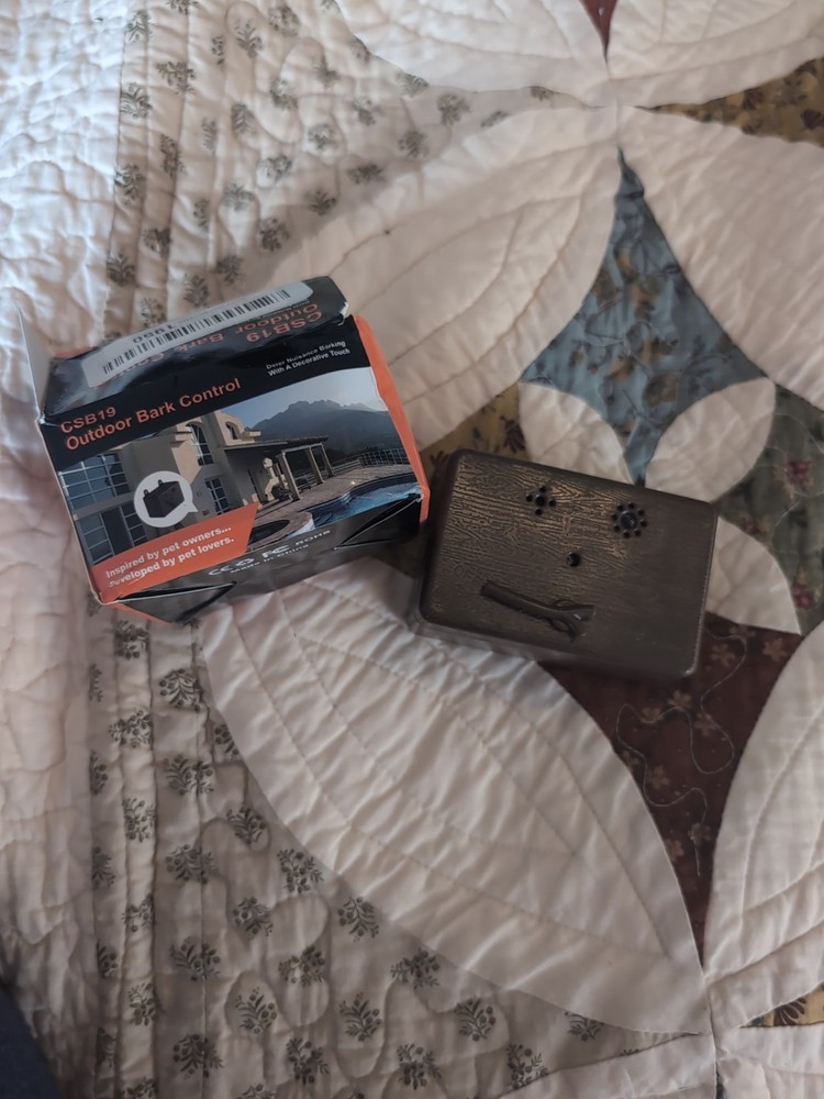 outdoor bark control