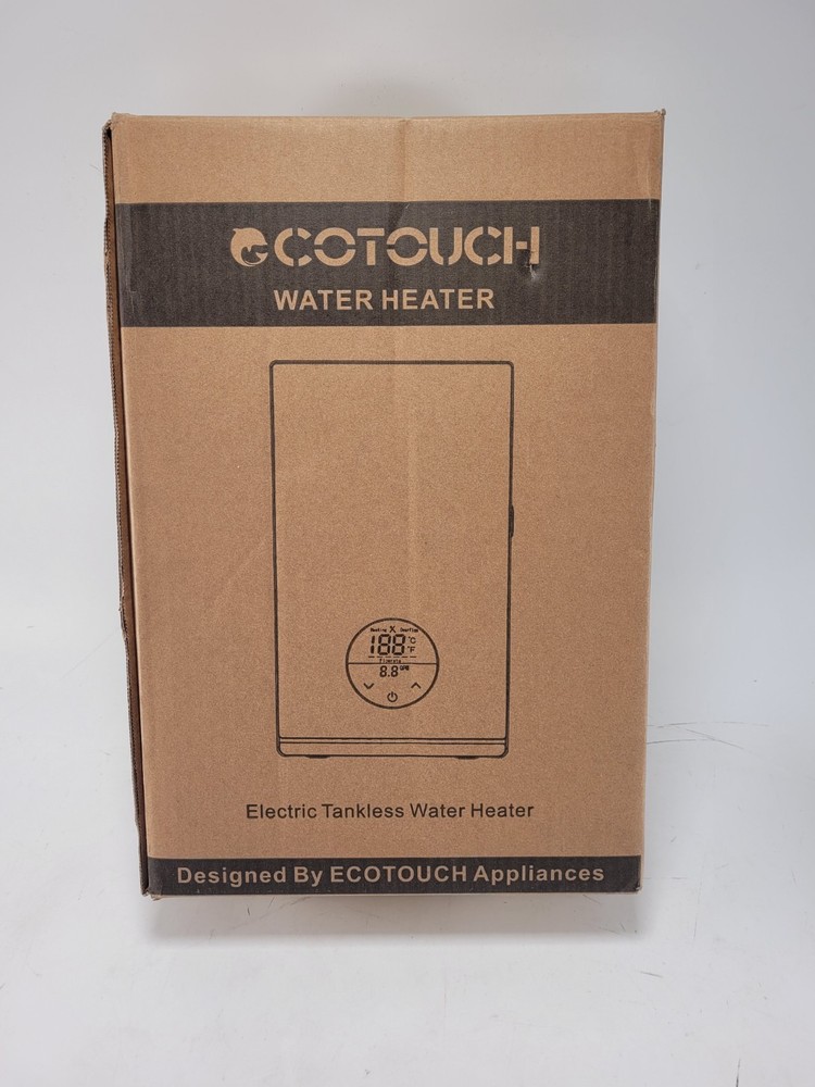 Ecotouch Electric Tank less Water Heater Model EC080S Double Pole
