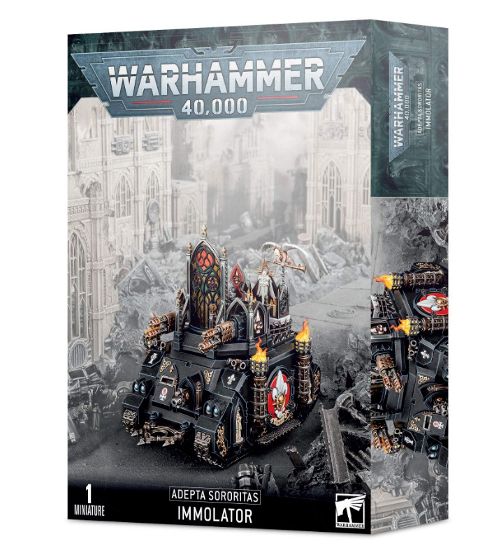 Immolator Adepta Sororitas 40K Warhammer Sealed