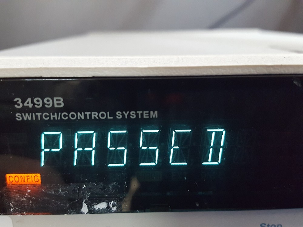 Agilent 3499B: Switch / Control System Main Frame (1091)