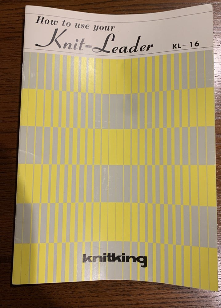 KNITKING KL-16 Knitting Machine KNITLEADER Attachment