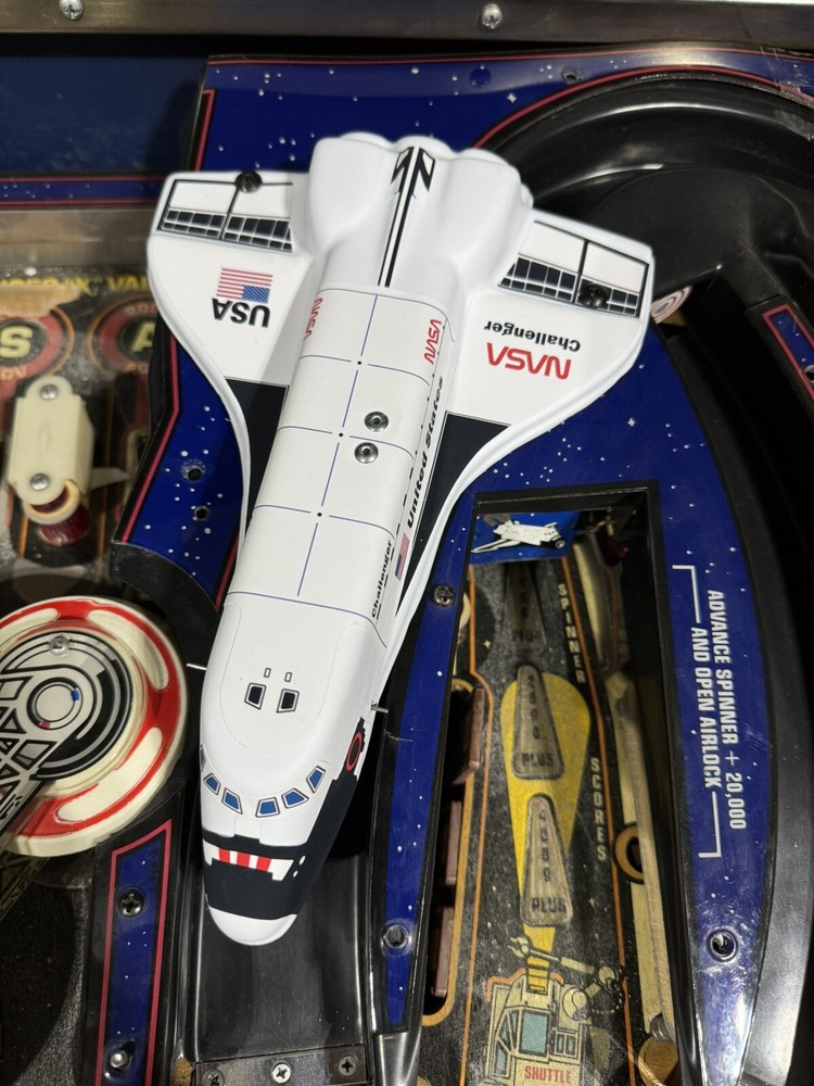 1984 Williams Space Shuttle Pinball Machine Ramp Switch and Plug Assembly