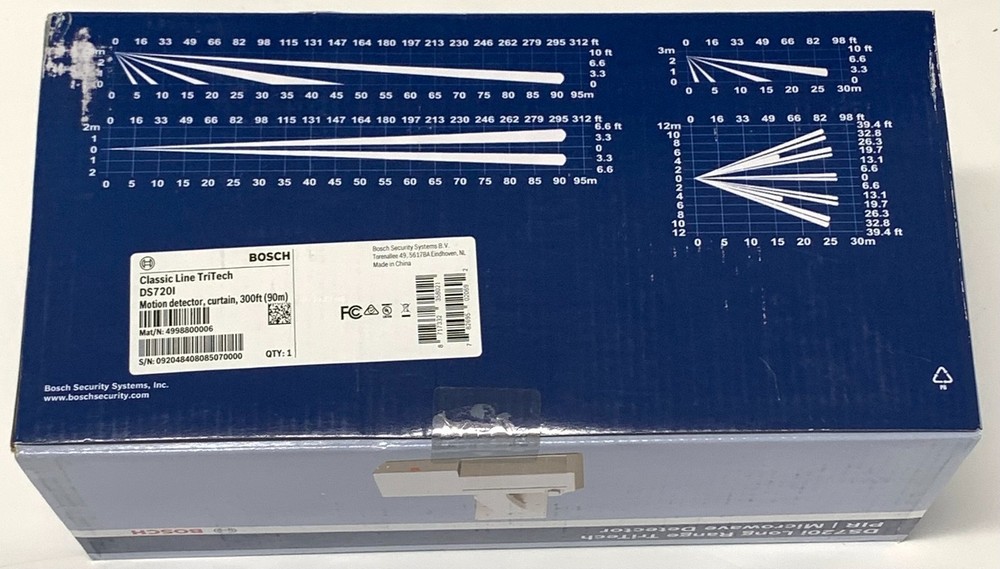 Bosch DS720i Long Range TriTech PIR / Microwave Detector