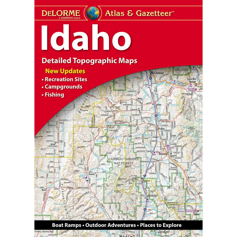 DeLorme Topographic Atlas Idaho