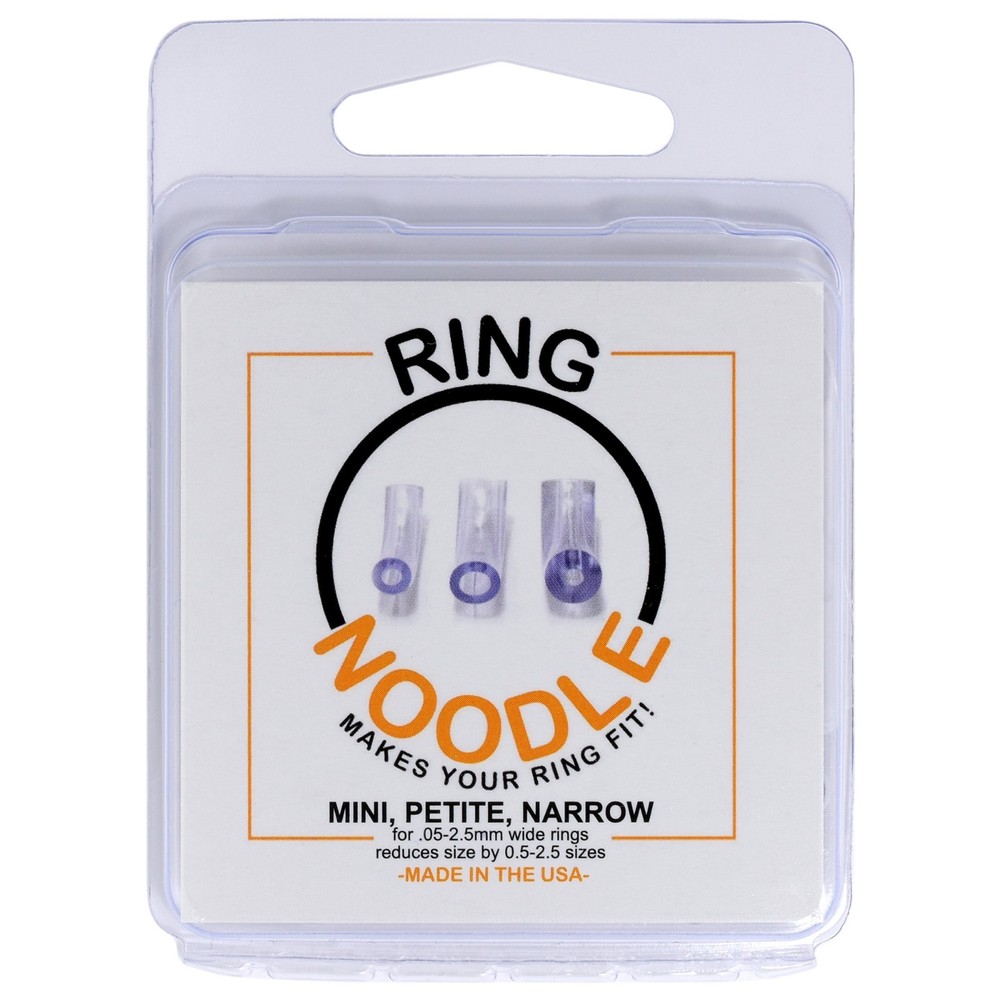 The Original RING NOODLE by PGC Inc - 3 Pack (THIN MIX) Ring Guard / Ring Sizer