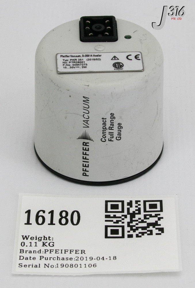 16180 PFEIFFER ELECTRONICS REPLACEMENT HEAD FOR PKR 251 PTR26001