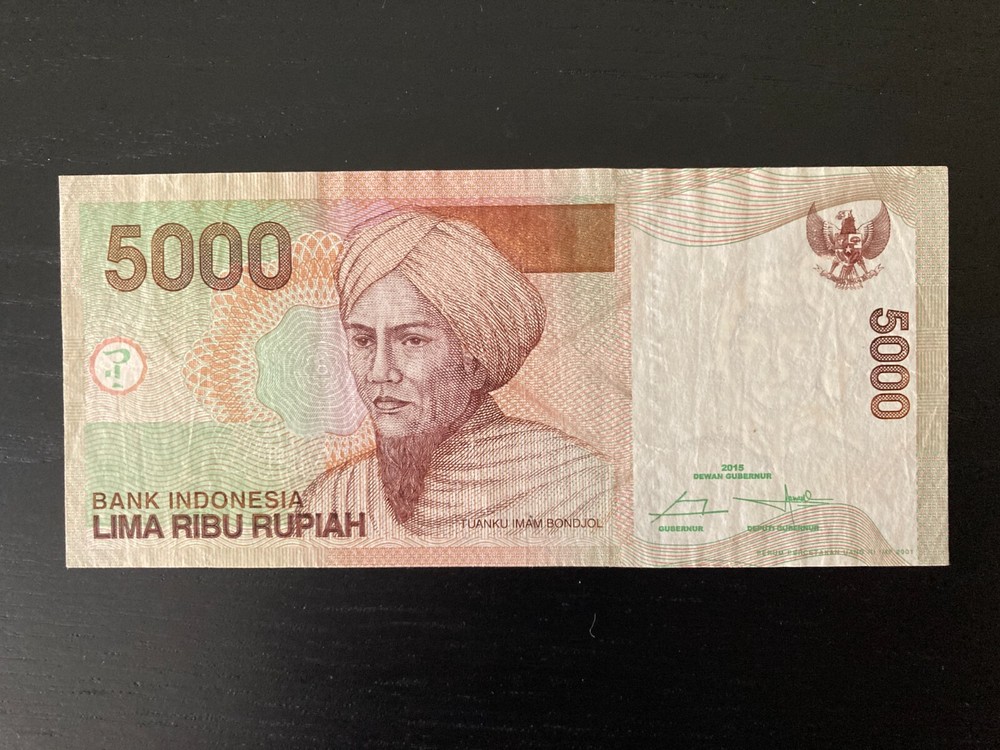 Indonesia 5000 rupiah, Tuanku Imam Bondjol, 2015 P-142r