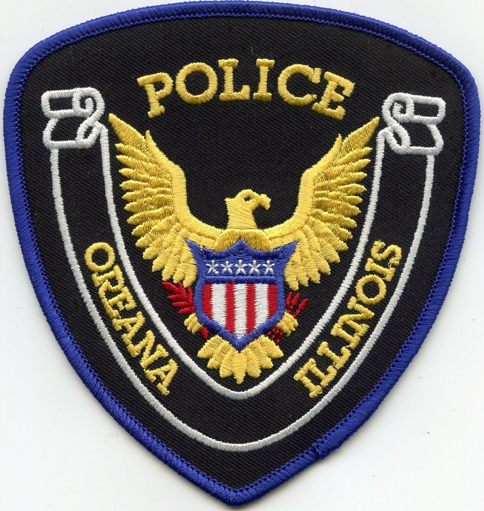 OREANA ILLINOIS IL POLICE PATCH