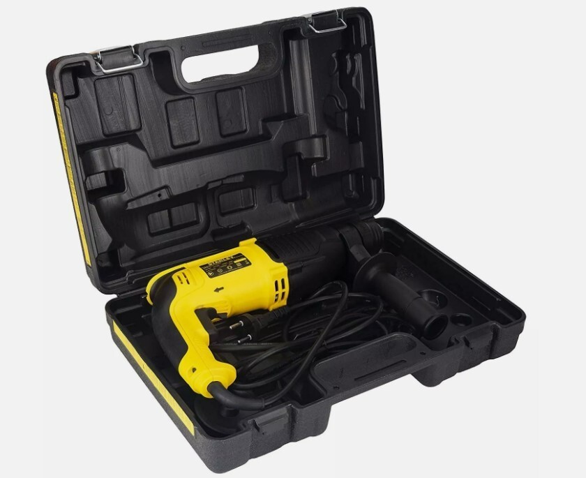 Stanley 26mm 800W 3 Mode SDS-Plus Hammer SHR263K 220 Volt + Plastic Box.