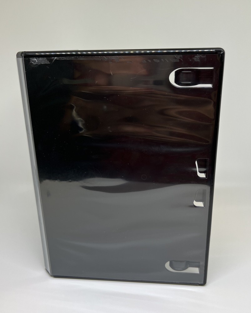 3 TOP QUALITY 14MM SINGLE DVD CASE FLEXBOX, BLACK, PSD12-LS#9