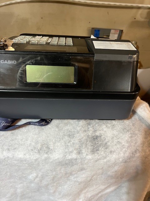 Casio SE-S700 Electronic Cash Register - Black