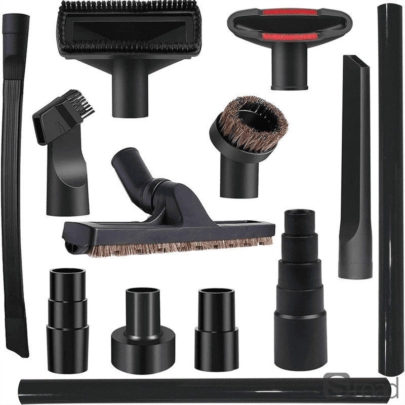 Universal Vacuum Attachments Kit With Crevice Tool, Brush, Dusting Brush