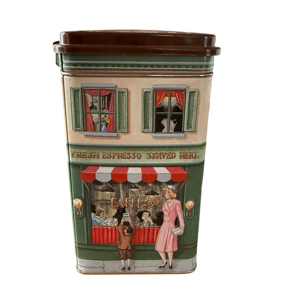 Tall Tin Irish Crème Metal Locking Closure