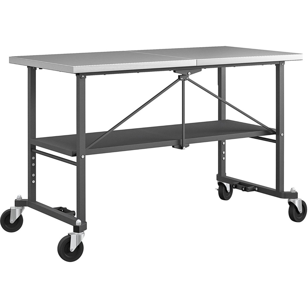 Stainless Commercial SmartFold Portable Workbench