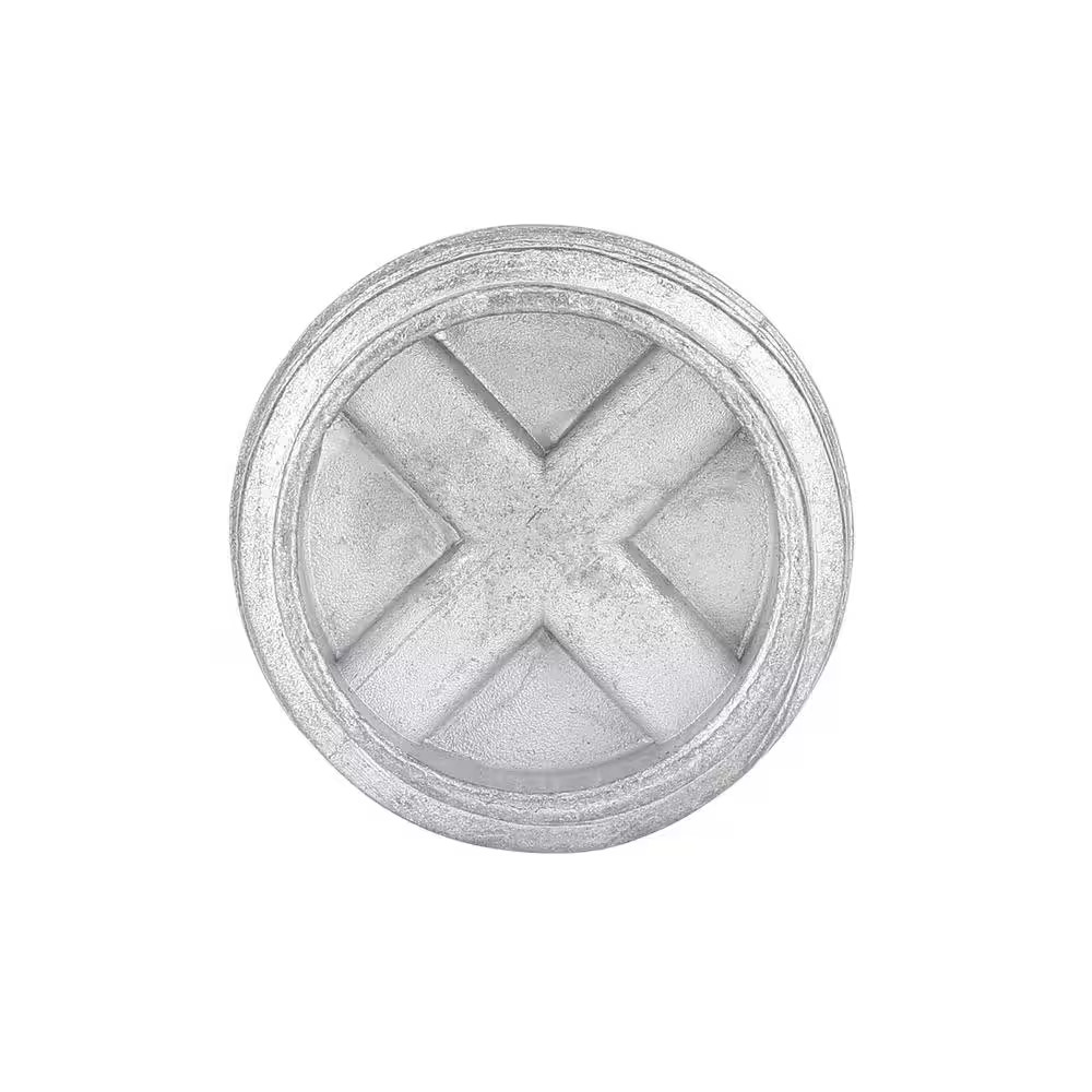 3/4 in. Metallic Weatherproof Box Closure Plug, Gray (4-Pack)