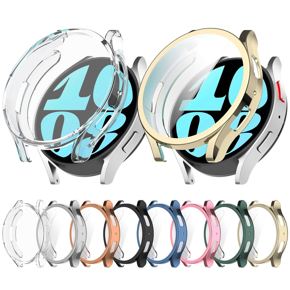 Protective Case Electroplated TPU Protective Case for Samsung Galaxy Watch 6