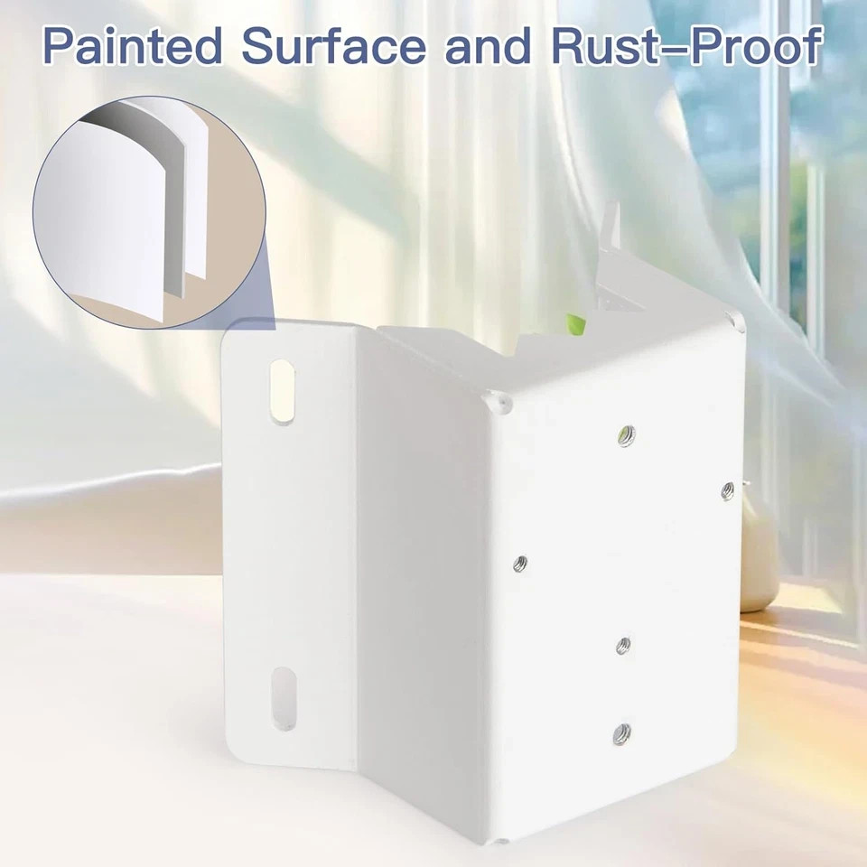 Wall Mount Bracket Compatible with Eufy Security Solocam S340, Rust-Proof Metal