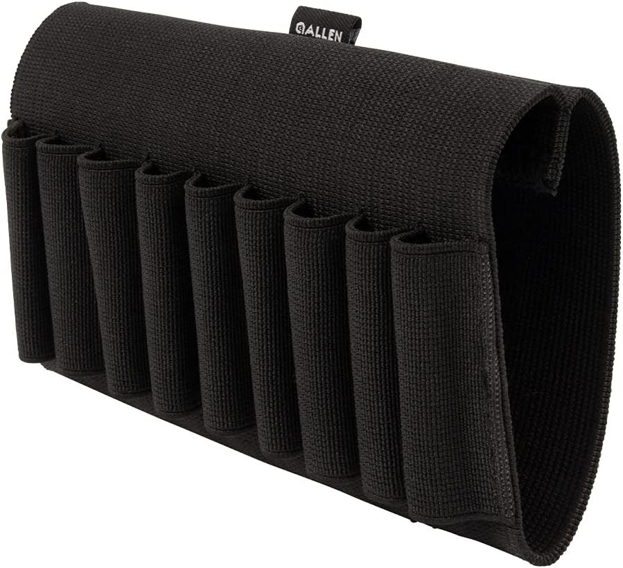 Versatile Rifle Buttstock Shell Holder – Fits Most Models, 9-Shell Capacity