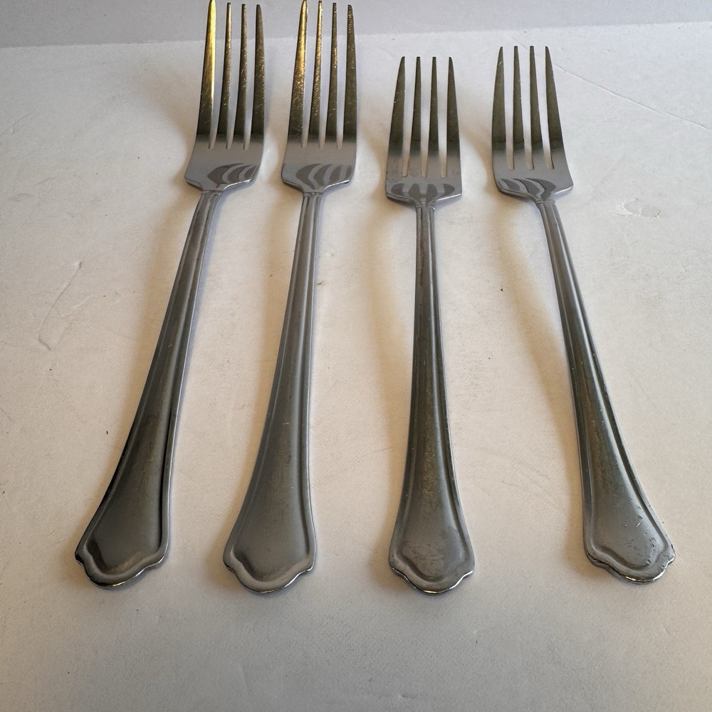 4 Pfaltzgraff Forks 18/0