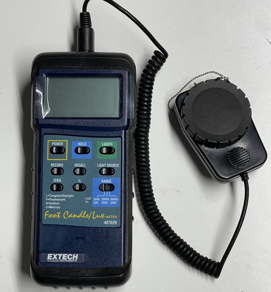 Extech Instruments 407026 Heavy Duty Light Meter