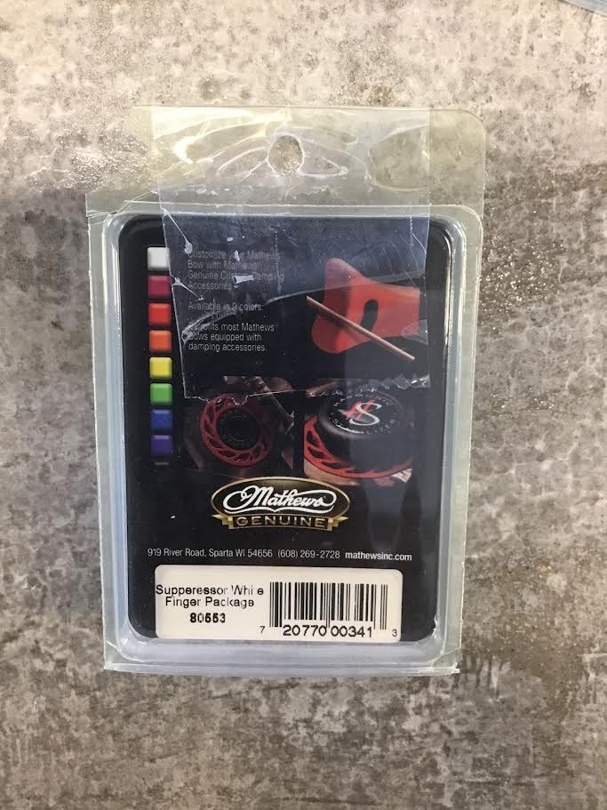 Mathews Archery Custom Color Damping Accessories String Suppressor White