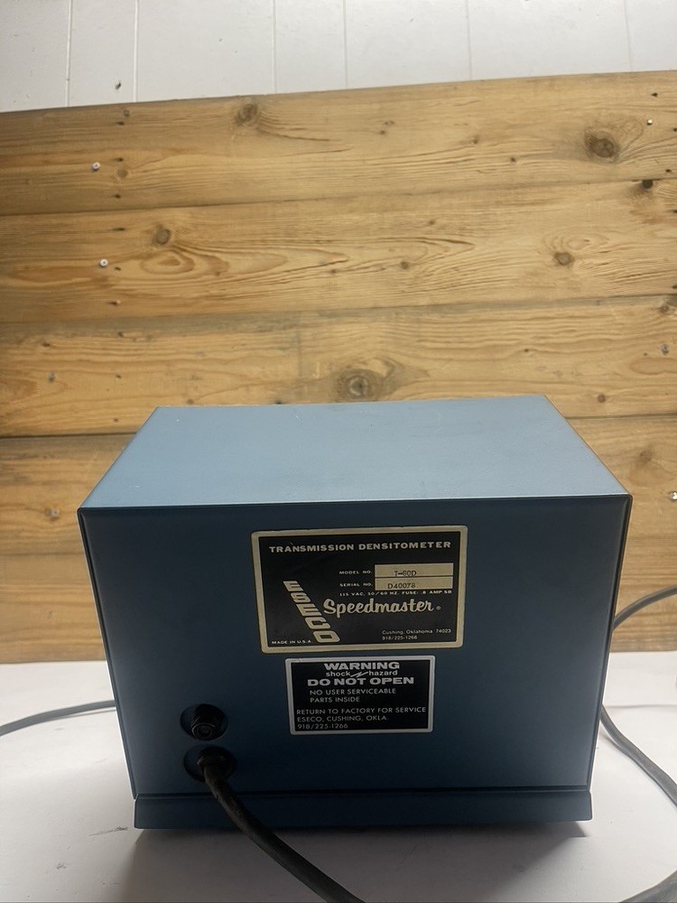 Transmission Densitometer T-80D Eseco Speedmaster