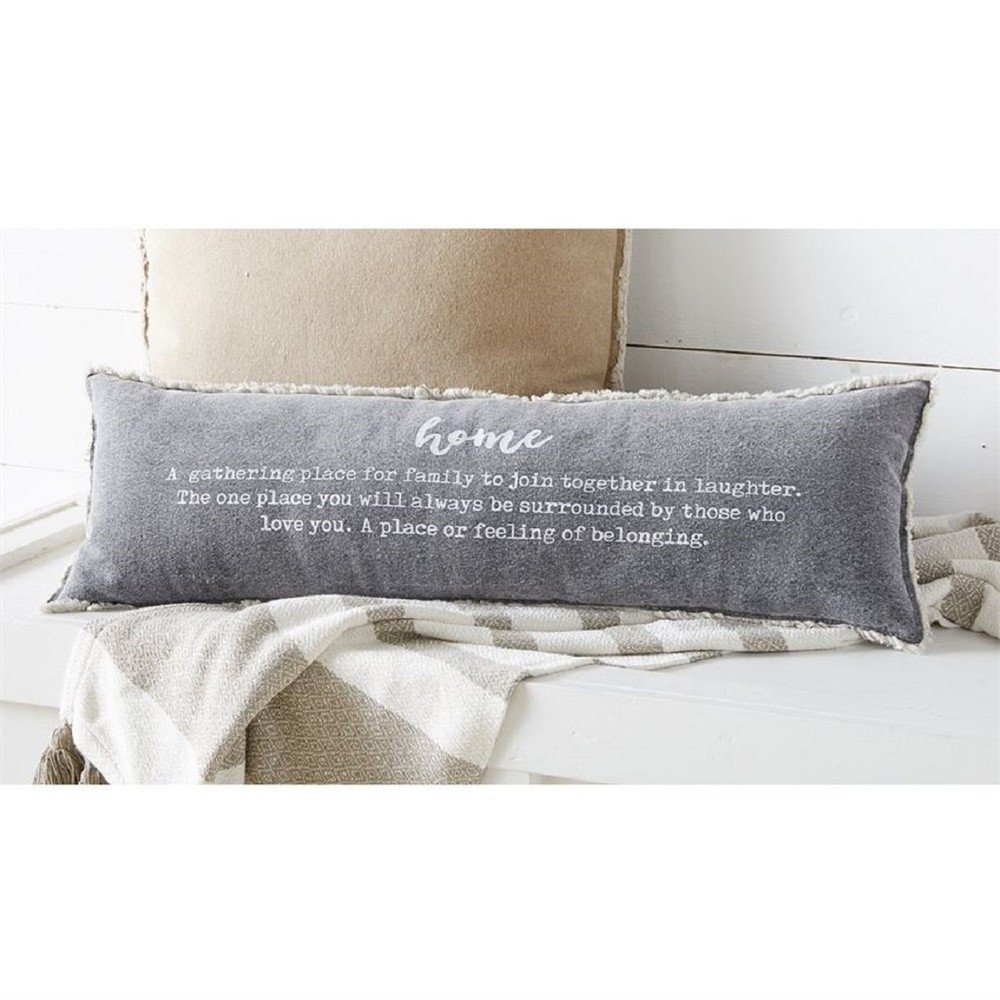 Home Definition Decorative Accent Lumbar Pillow