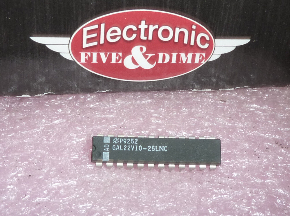 GAL22V10-25LNC  National  Programmable Logic ICs GENERIC ARRAY Logic  DIP-24
