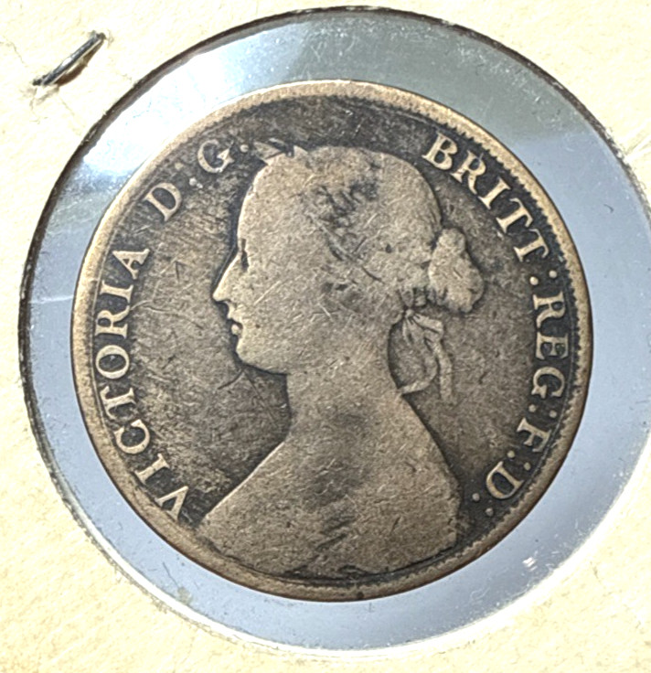 1861 New Brunswick 1 Cent Copper KM#6