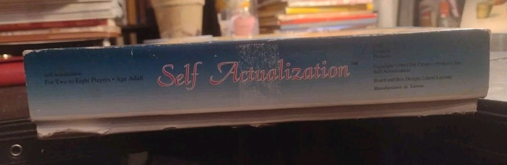 Self Actualization Board Game 1990