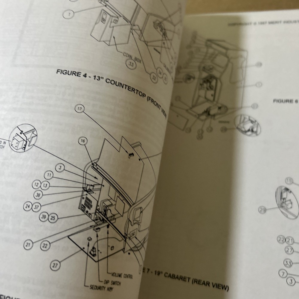 Original 5 MERIT MEGATOUCH owners manual
